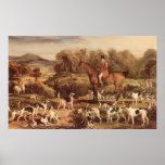 Ralph Lambton and his Hounds by James Ward Posters