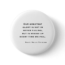 Ralph Waldo Emerson - Motivation Quote Buttons
