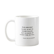 Ralph Waldo Emerson - Motivation Quote Coffee Mugs