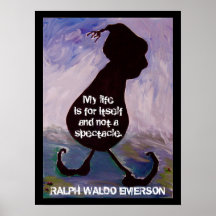 Ralph Waldo Emerson -  Quote - Poster