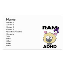 RAM ADHD BUSINESS CARDS