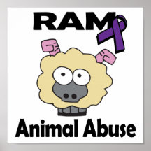 RAM Animal Abuse Poster