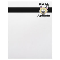 RAM Aphasia Personalized Letterhead