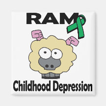 RAM Childhood Depression Magnet