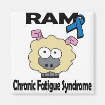 RAM Chronic Fatigue Syndrome Refrigerator Magnets