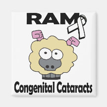 RAM Congenital Cataracts Refrigerator Magnets