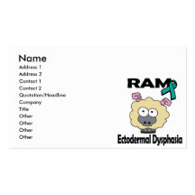 RAM Ectodermal Dysphasia Business Card Templates