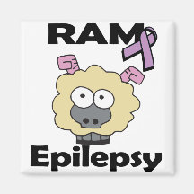 RAM Epilepsy Fridge Magnets