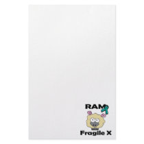 RAM Fragile X Stationery Design
