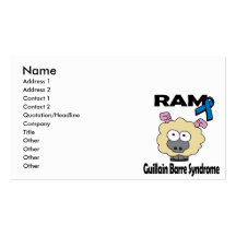 RAM Guillain Barre Syndrome Business Card Templates