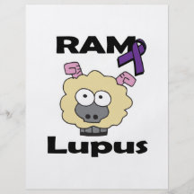 RAM Lupus (purple) Flyer Design