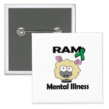 RAM Mental Illness (green) Buttons