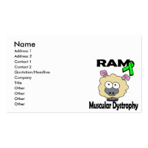 RAM Muscular Dystrophy Business Card