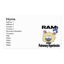 RAM Pulmonary Hypertension Business Cards
