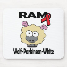 RAM Wolf-Parkinson-White Mouse Pads
