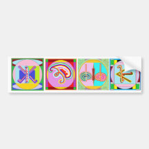 RAMA  - Karuna REIKI Healing Symbol Bumper Stickers