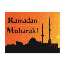 Ramadan Mubarak postcards