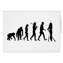 Ramp models catwalk modelling career gifts greeting card