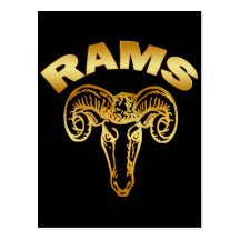 RAMS POSTCARDS