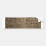Ramusseum. Egypt circa 1867 Bumper Stickers