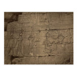 Ramusseum. Egypt circa 1867 Post Card