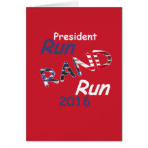 Rand Paul 2016 Card