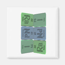 Randi as Radium Neodymium Iodine Refrigerator Magnets
