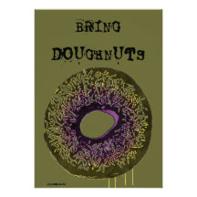 Random "Bring Doughnuts" Invitation