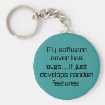 Random Features Keychain