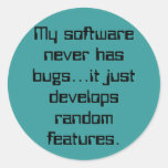 Random Features Stickers