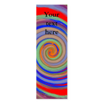 Random multicolored swirling vortex