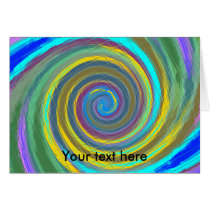 Random multicolored swirling vortex tiled