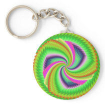 Random, pretty, colourful, fuzzy windmill splurge! key chains