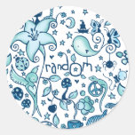 RandOm Round Sticker