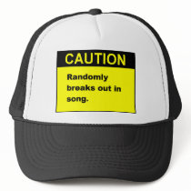 Random Song Mesh Hats