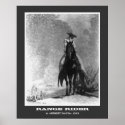 Range Rider, Vintage Poster Print