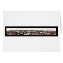 Ranger TX Panoramic Photo 1919 Greeting Cards