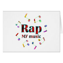 Rap Music Greeting Cards