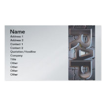 Rap, Name, Address 1, Address 2, Contact 1, Con... Business Card Template