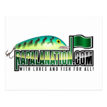 RapalaNation Logo Post Cards