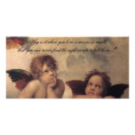 Raphael Angels Photo Card Bookmark