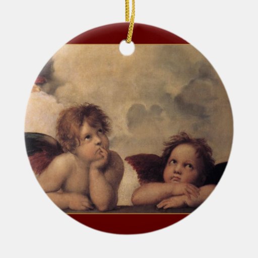 Raphael Cherubs Christmas Ornament