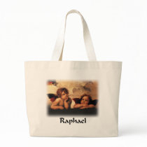 Raphael Sanzio - Angels (Detail) Canvas Bags