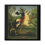 Raphael:"St. George Fighting the Dragon" Art magnets