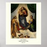 Raphael's Classic "Sistine Madonna" (circa 1513) Print