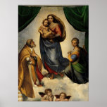 Raphael's Classic "Sistine Madonna" (circa 1513) Print