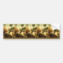Raphael's "St. George and the Dragon" (circa 1505) Bumper Stickers