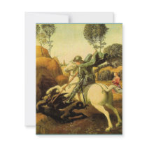 Raphael's "St. George and the Dragon" (circa 1505)