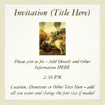 Raphael's "St. George and the Dragon" (circa 1505) invitations