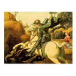 Raphael's "St. George and the Dragon" (circa 1505) Postcards